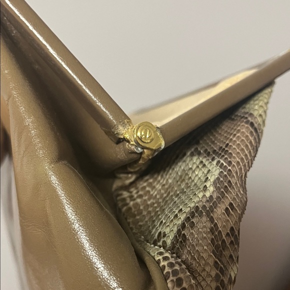 Authentic Snakeskin Clutch - Picture 8 of 9